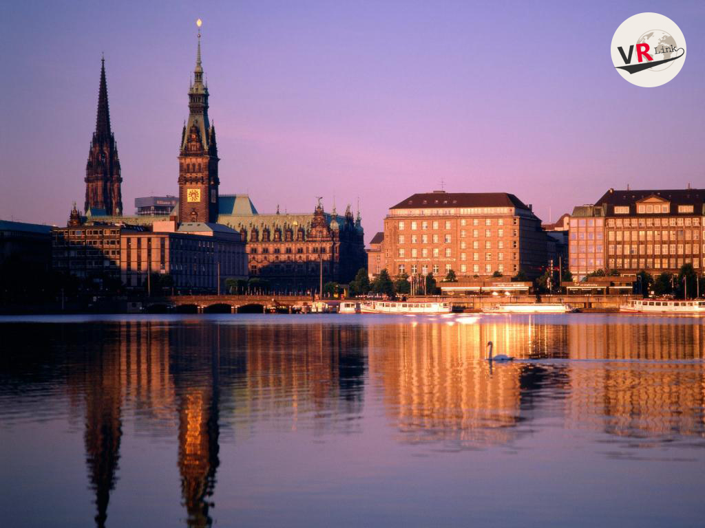 Description: Thành phố cảng Hamburg